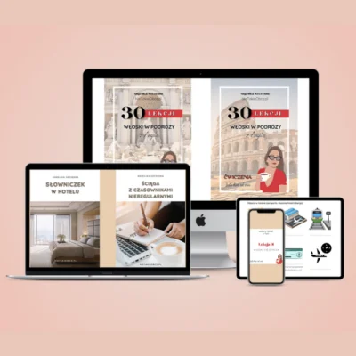 Kurs online Włoski w podróży z Angelą - Pakiet Premium