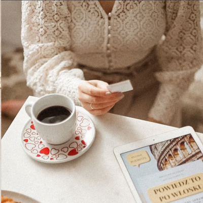 Powiedz to po włosku - ebook z grą karcianą