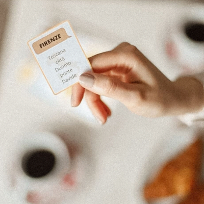 Powiedz to po włosku - ebook z grą karcianą